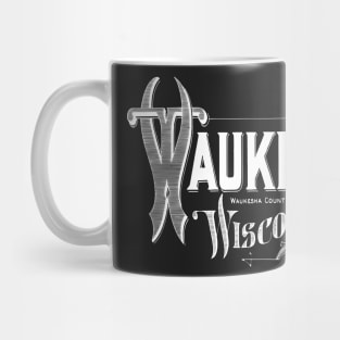 Vintage Waukesha, WI Mug